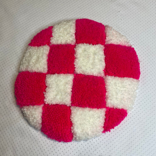 Checker Mug Rug