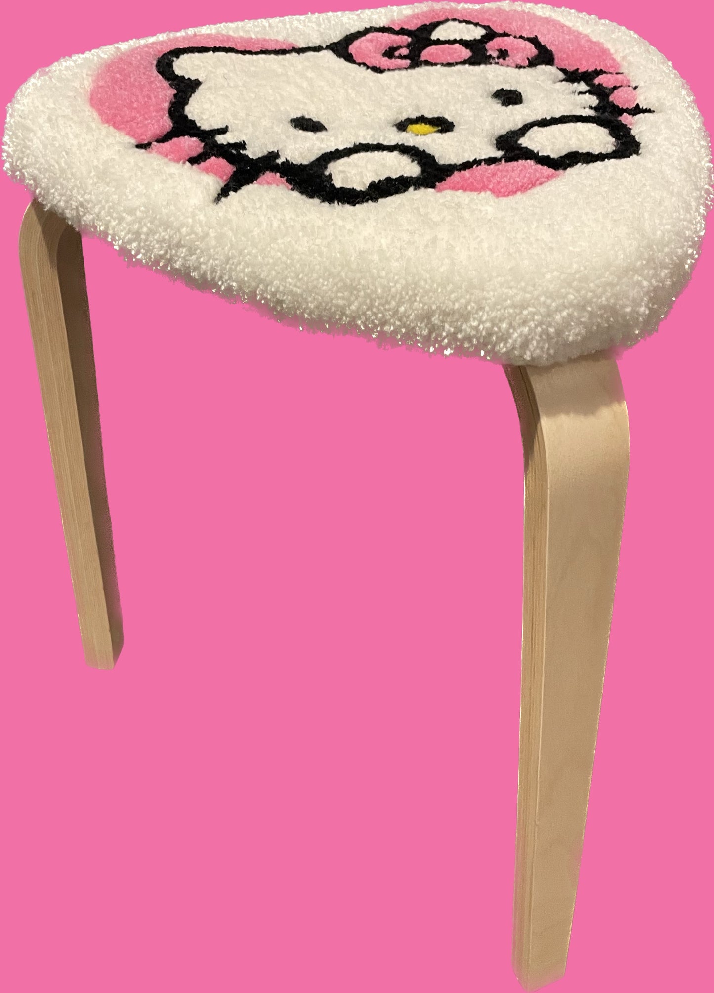 Hello Kitty Rug Stool